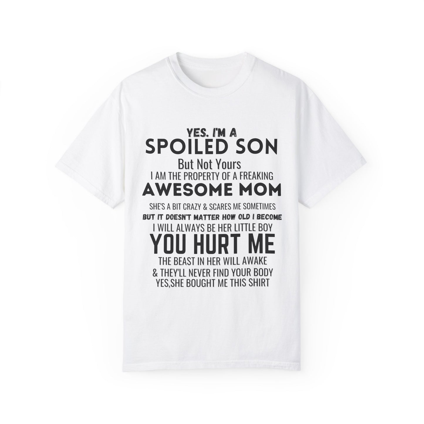 To My Son | Unisex Garment-Dyed T-shirt