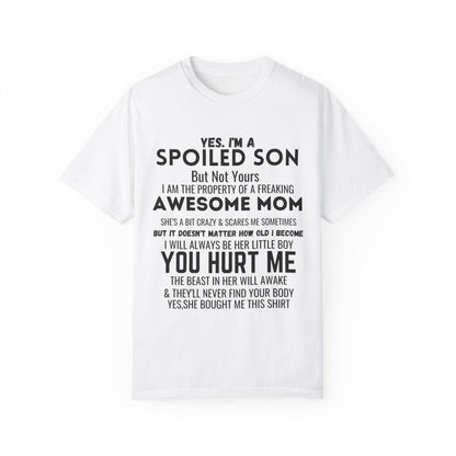 To My Son | Unisex Garment-Dyed T-shirt