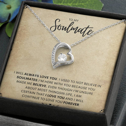 To My Soulmate | Forever Love Necklace